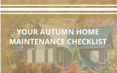 Your Autumn Home Maintenance Checklist