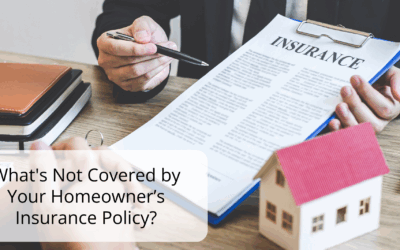 What’s Not Covered by Your Homeowner’s Insurance Policy?